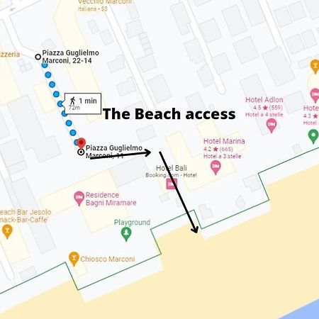 Movida Loft A Piazza Marconi Jesolo Lido - Spiaggia A 1 Minuto!!! Lido di Jesolo Eksteriør billede